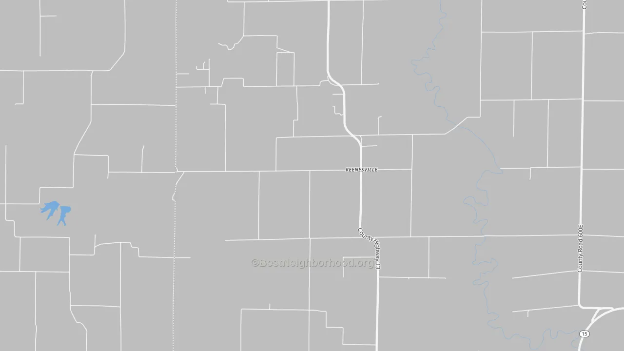 Bike Grade map of 62851, IL