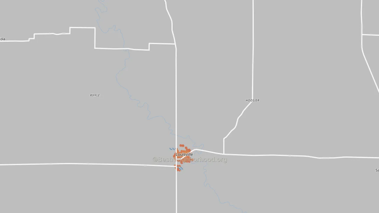 Bike Grade map of 62858, IL