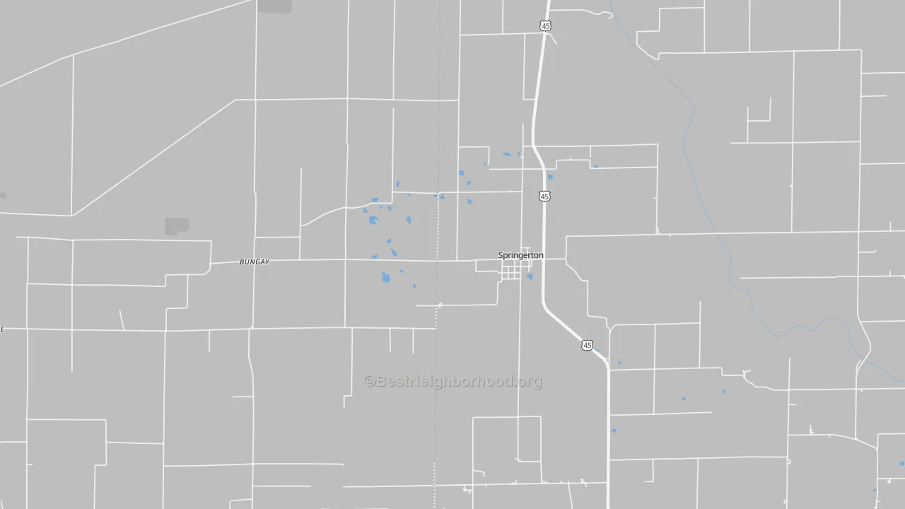 Bike Grade map of 62887, IL