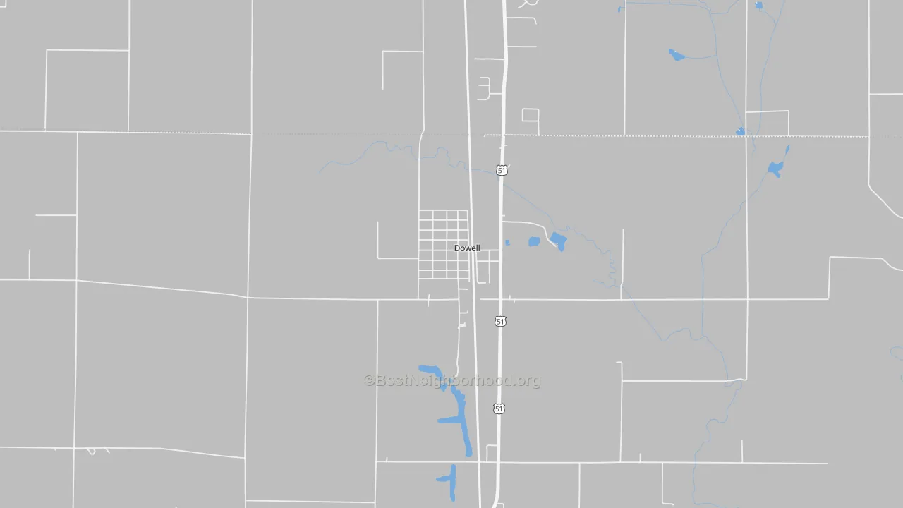 Bike Grade map of 62927, IL