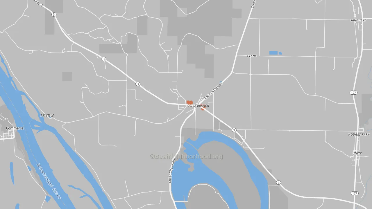 Bike Grade map of 62969, IL
