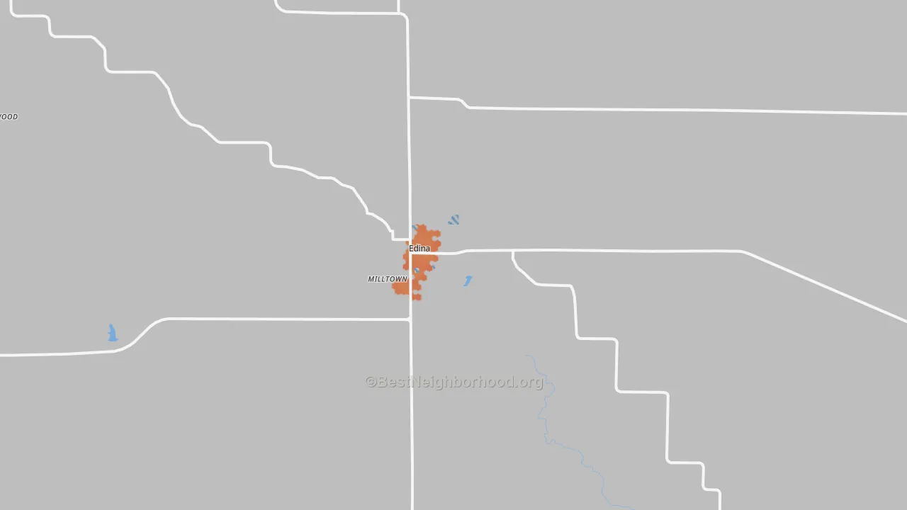 Bike Grade map of 63537, MO