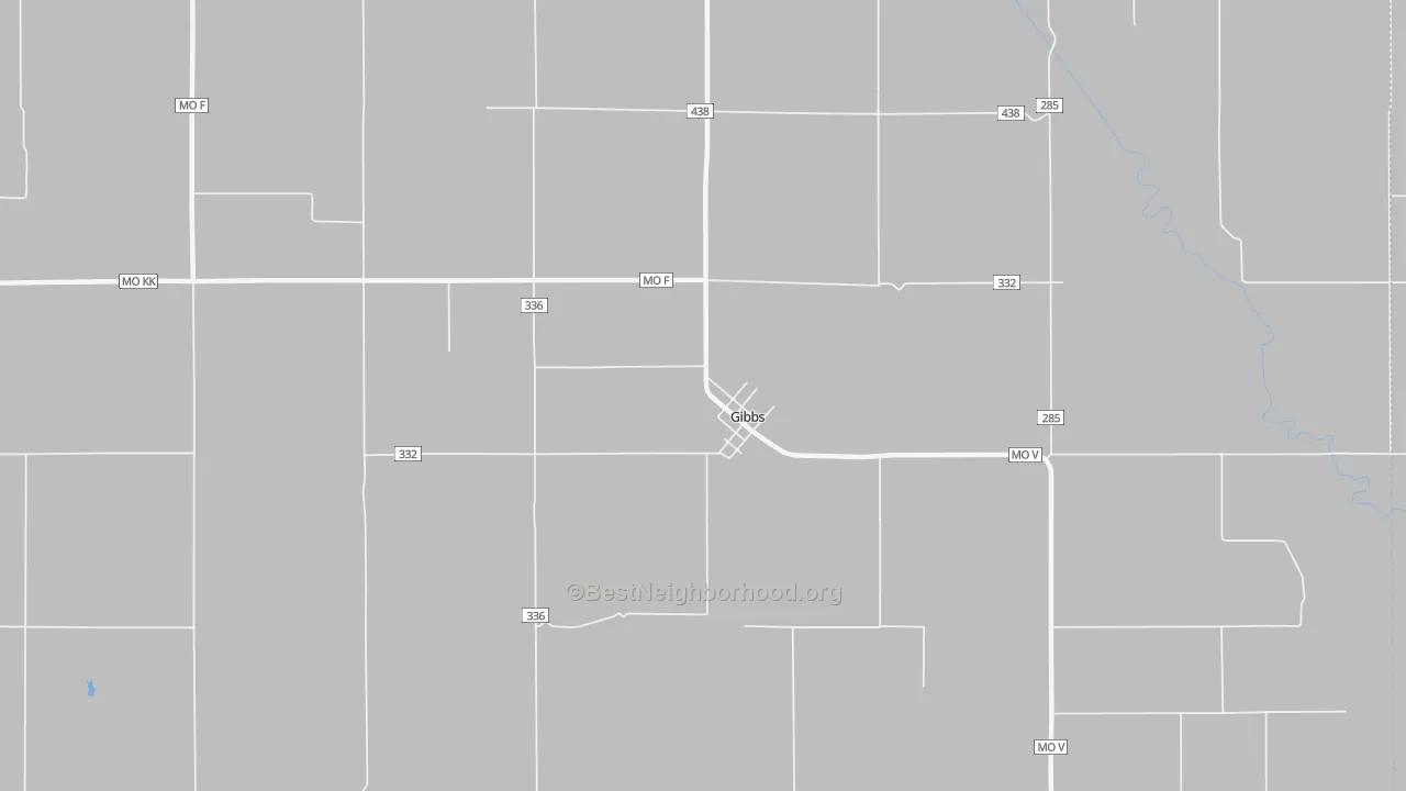 Bike Grade map of 63540, MO