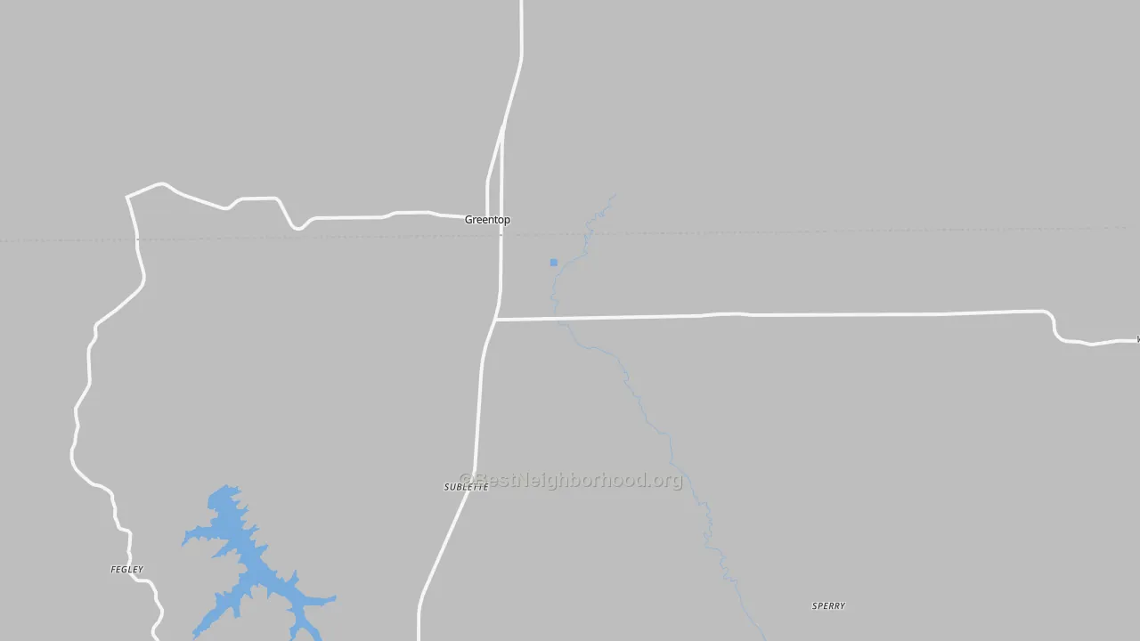 Bike Grade map of 63546, MO