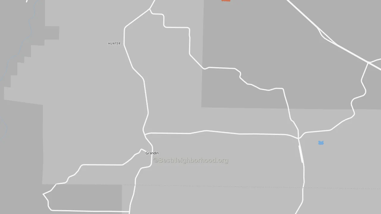 Bike Grade map of 63943, MO