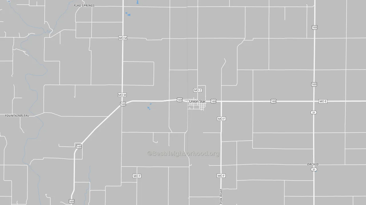 Bike Grade map of 64494, MO