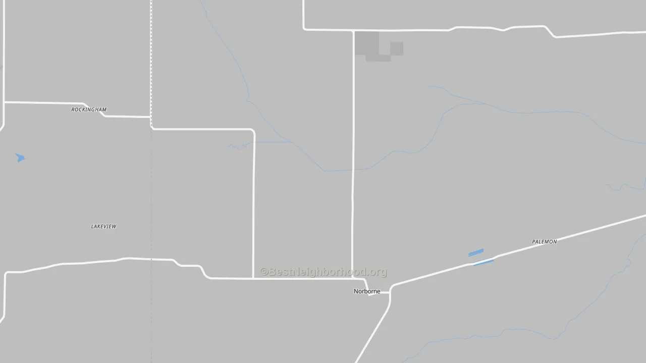 Bike Grade map of 64668, MO