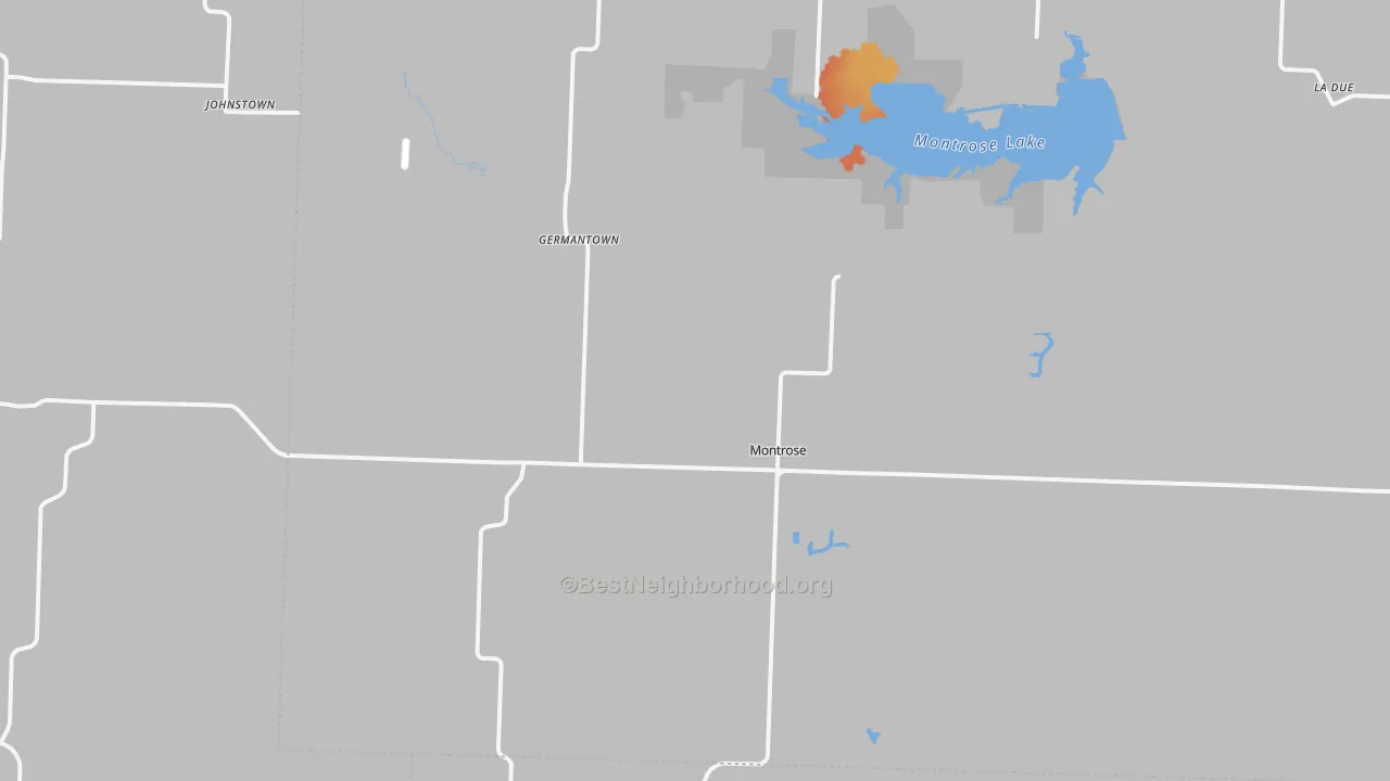 Bike Grade map of 64770, MO