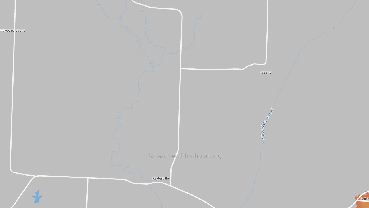Bike Grade map of 65261, MO