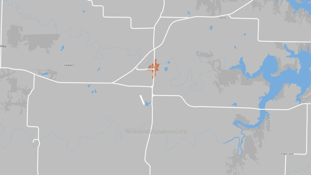 Bike Grade map of 65275, MO
