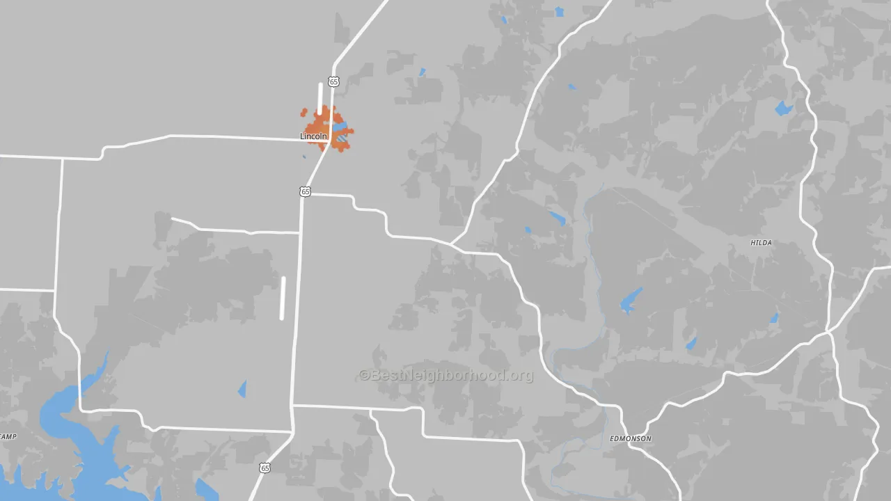 Bike Grade map of 65338, MO