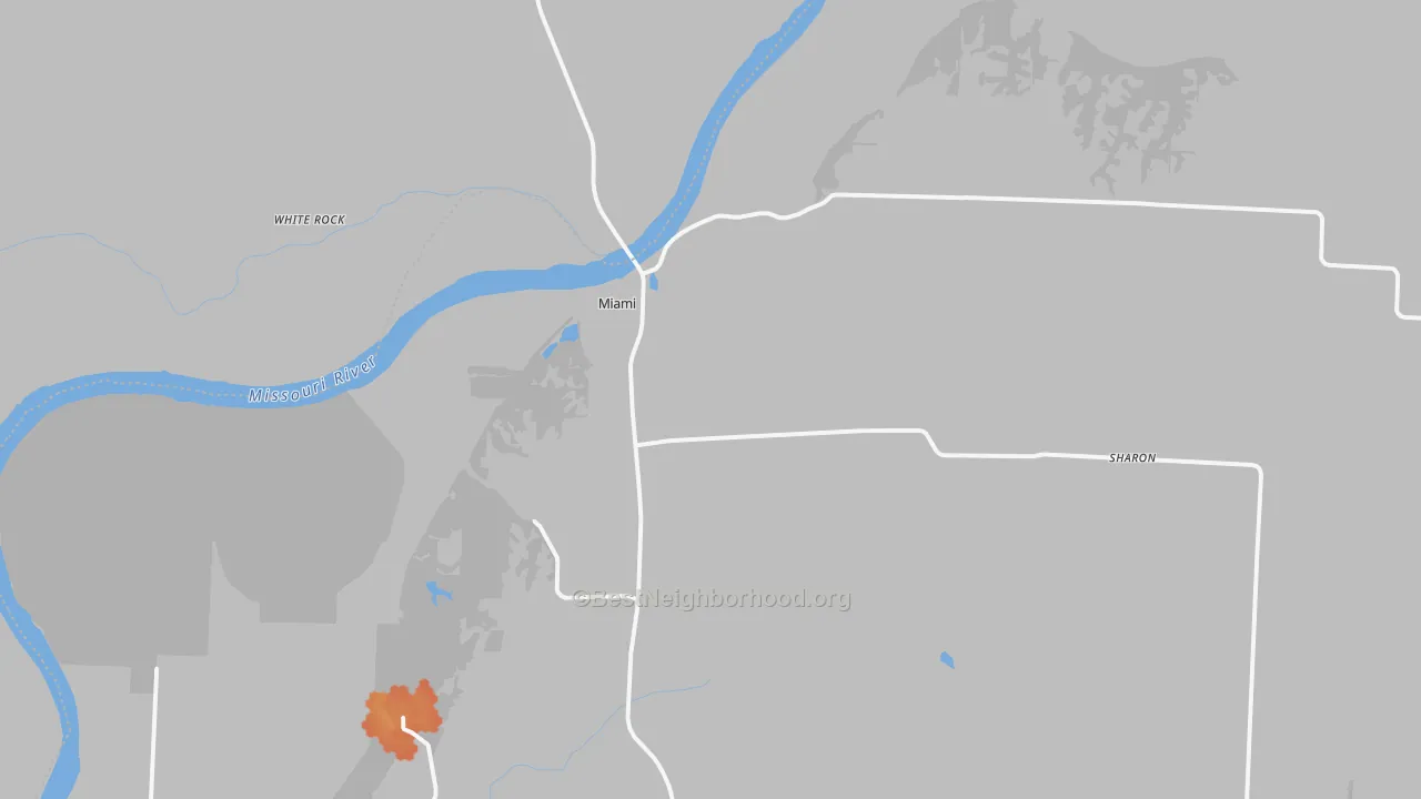 Bike Grade map of 65344, MO