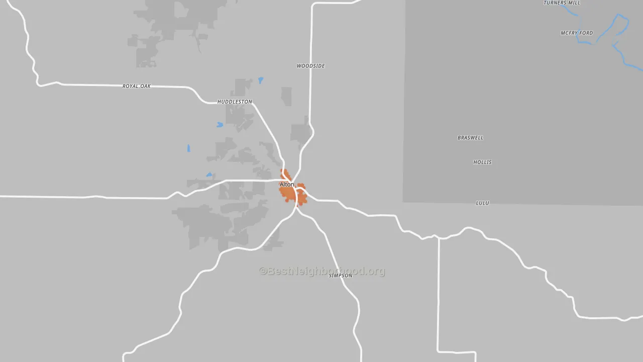 Bike Grade map of 65606, MO