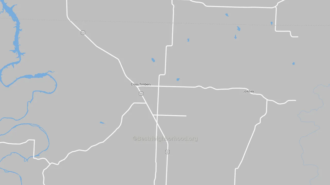 Bike Grade map of 65634, MO