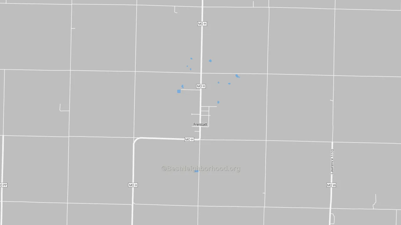 Bike Grade map of 65654, MO