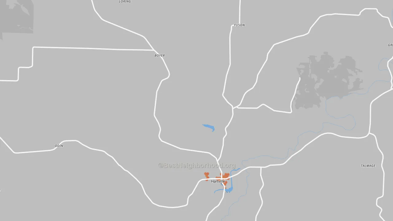 Bike Grade map of 65667, MO