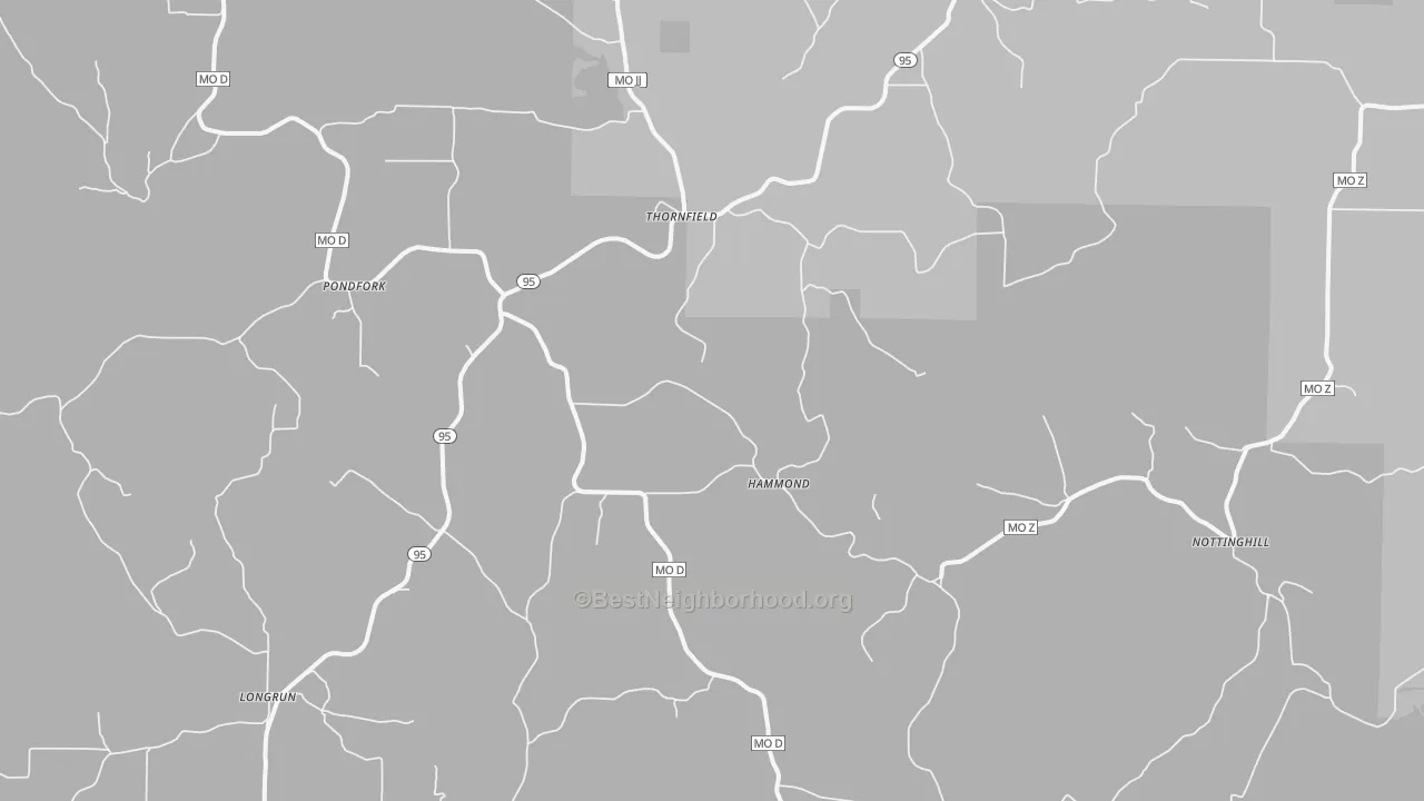 Bike Grade map of 65762, MO