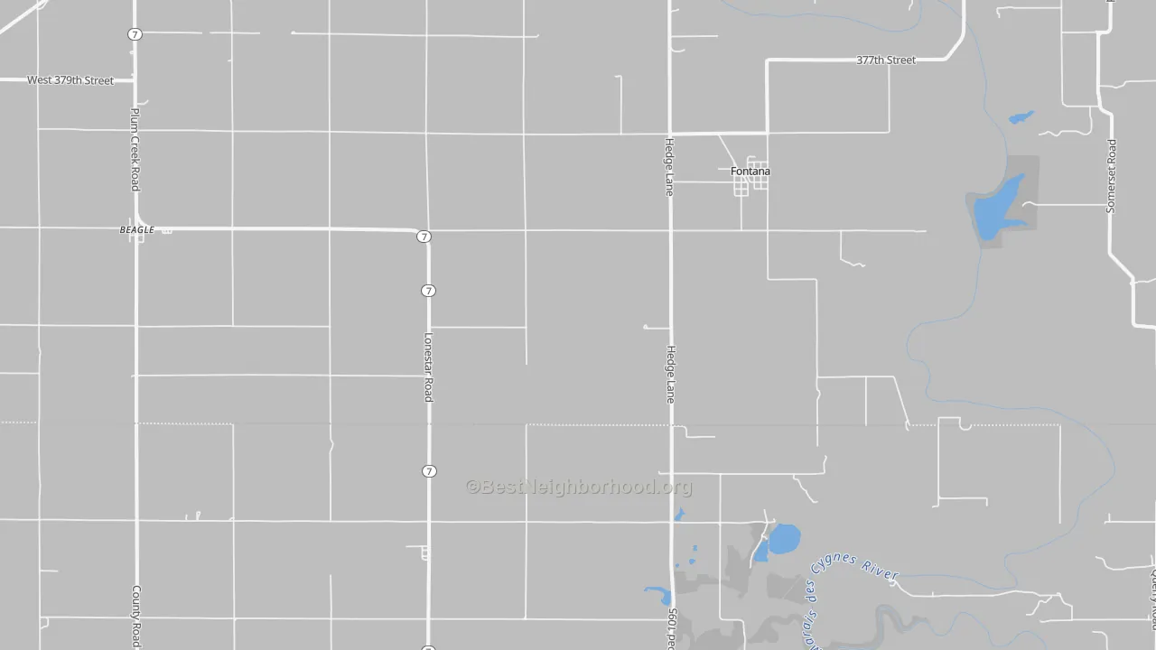 Bike Grade map of 66026, KS