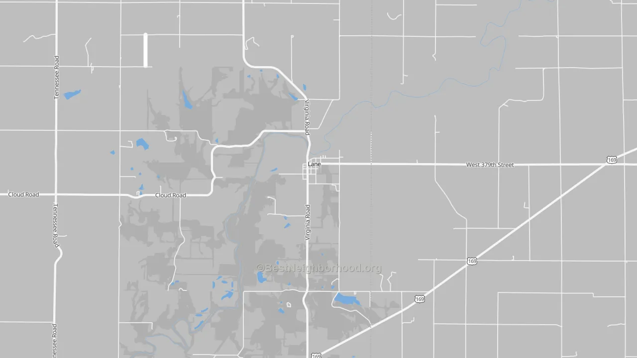 Bike Grade map of 66042, KS