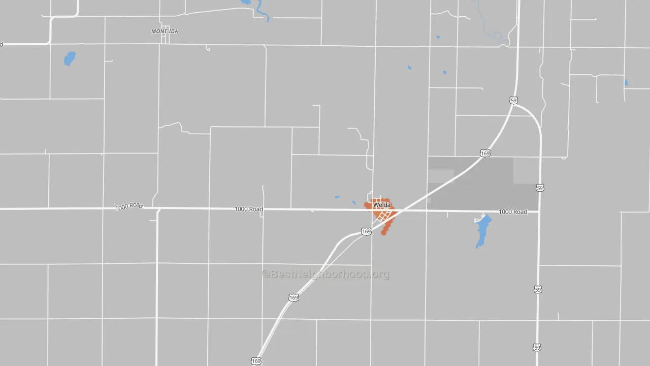 Bike Grade map of 66091, KS
