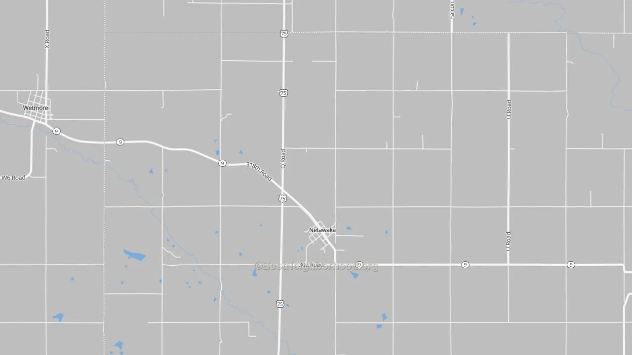 Bike Grade map of 66516, KS