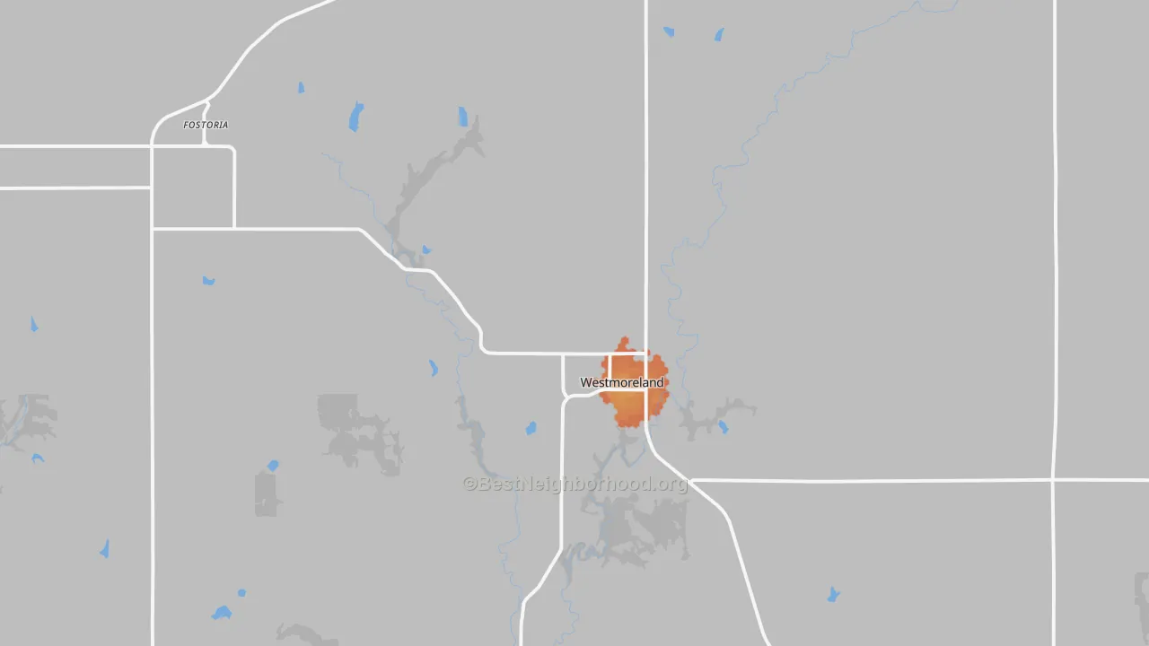 Bike Grade map of 66549, KS