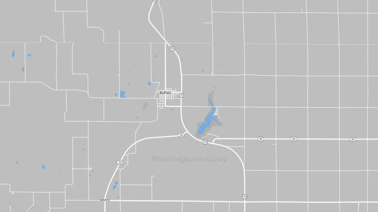 Bike Grade map of 66717, KS