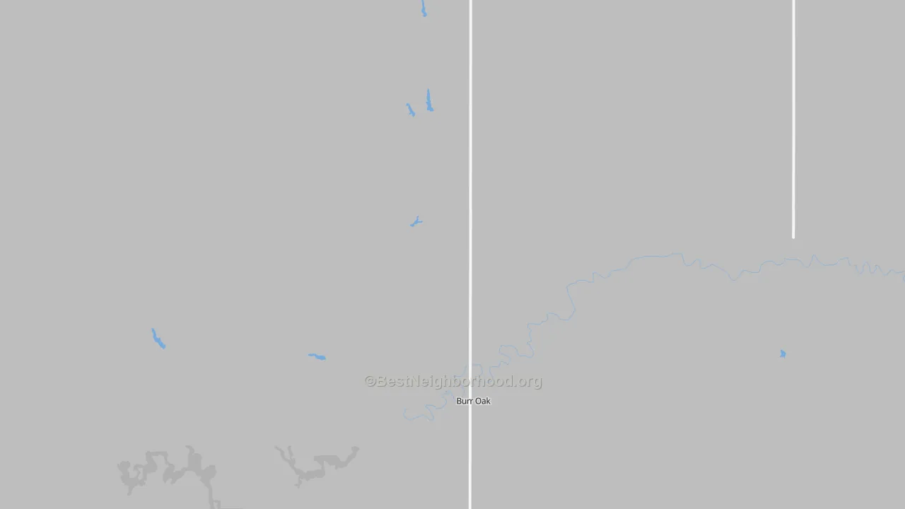 Bike Grade map of 66936, KS