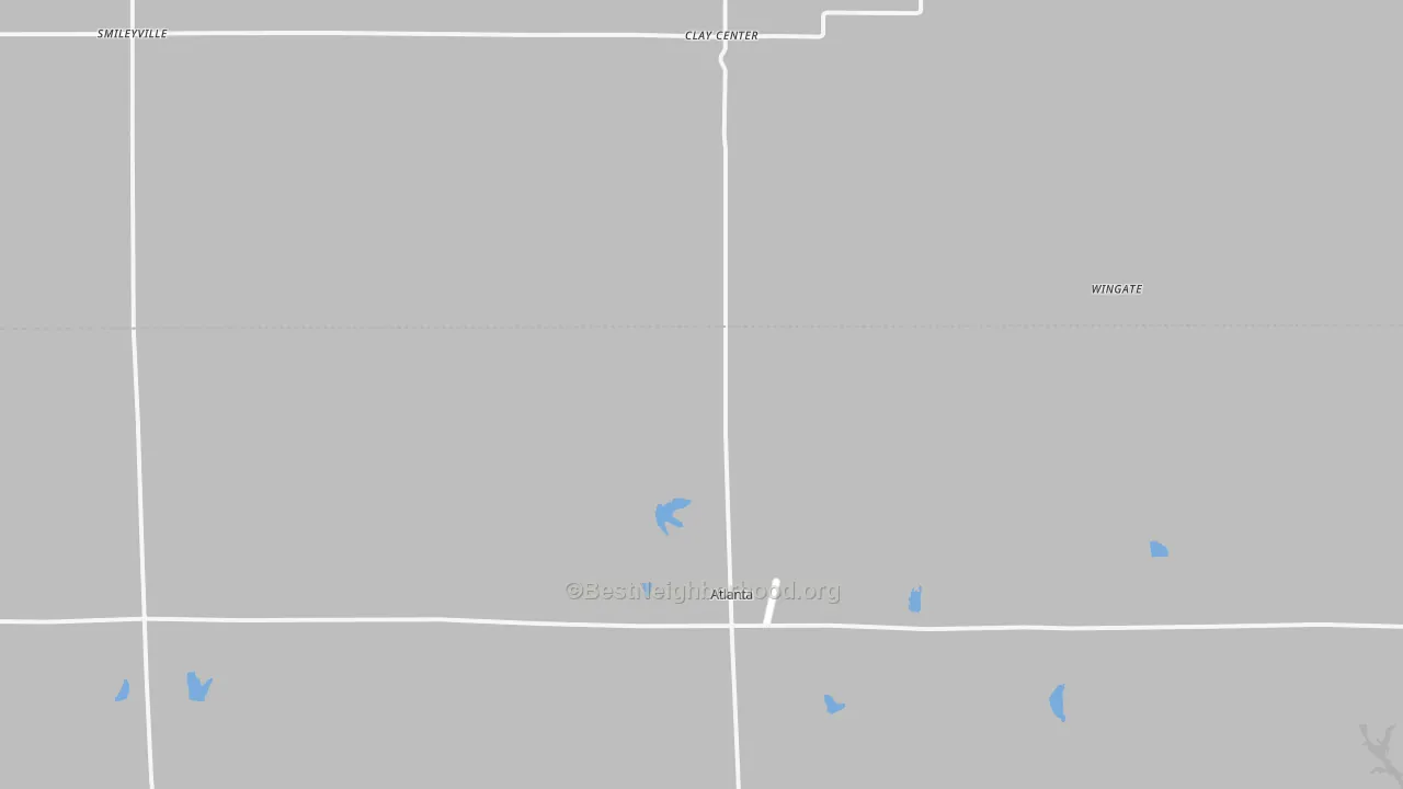 Bike Grade map of 67008, KS