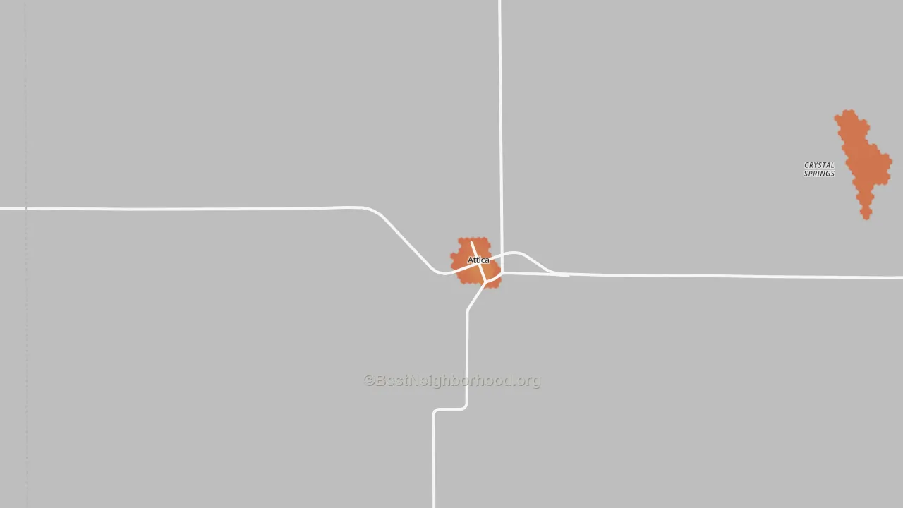 Bike Grade map of 67009, KS