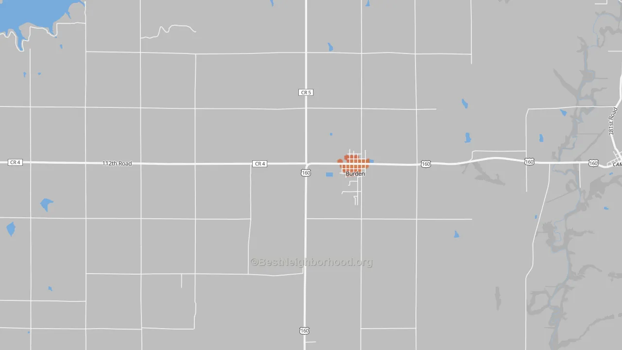 Bike Grade map of 67019, KS