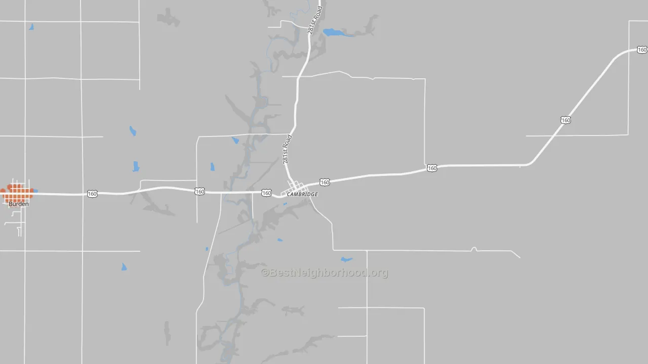 Bike Grade map of 67023, KS