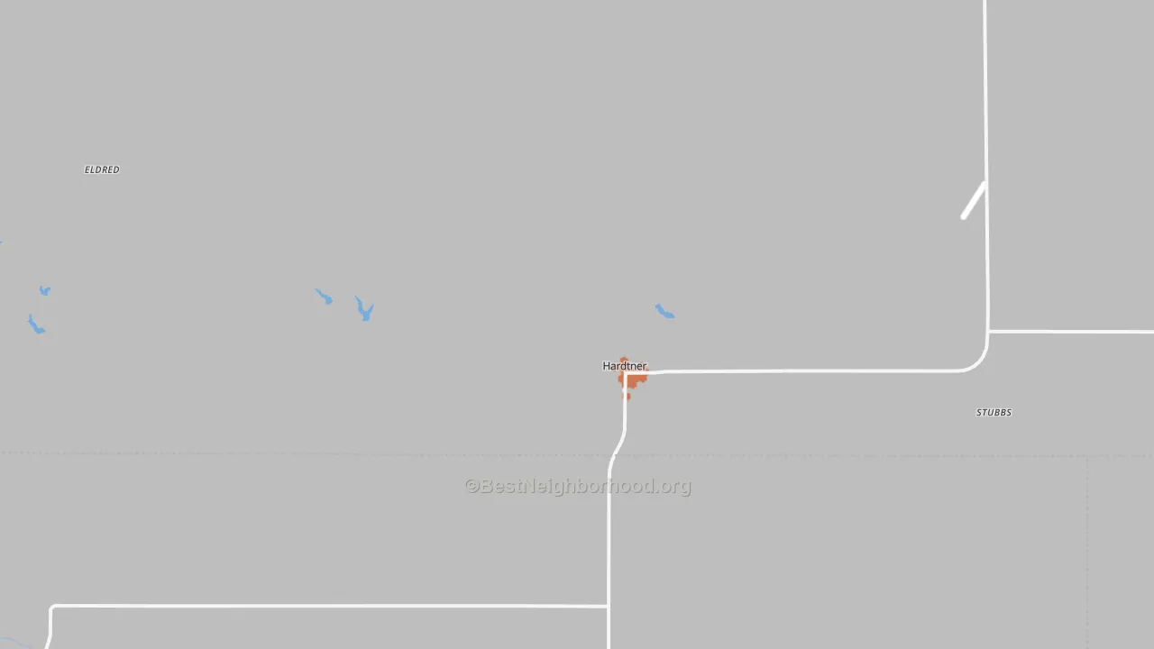 Bike Grade map of 67057, KS