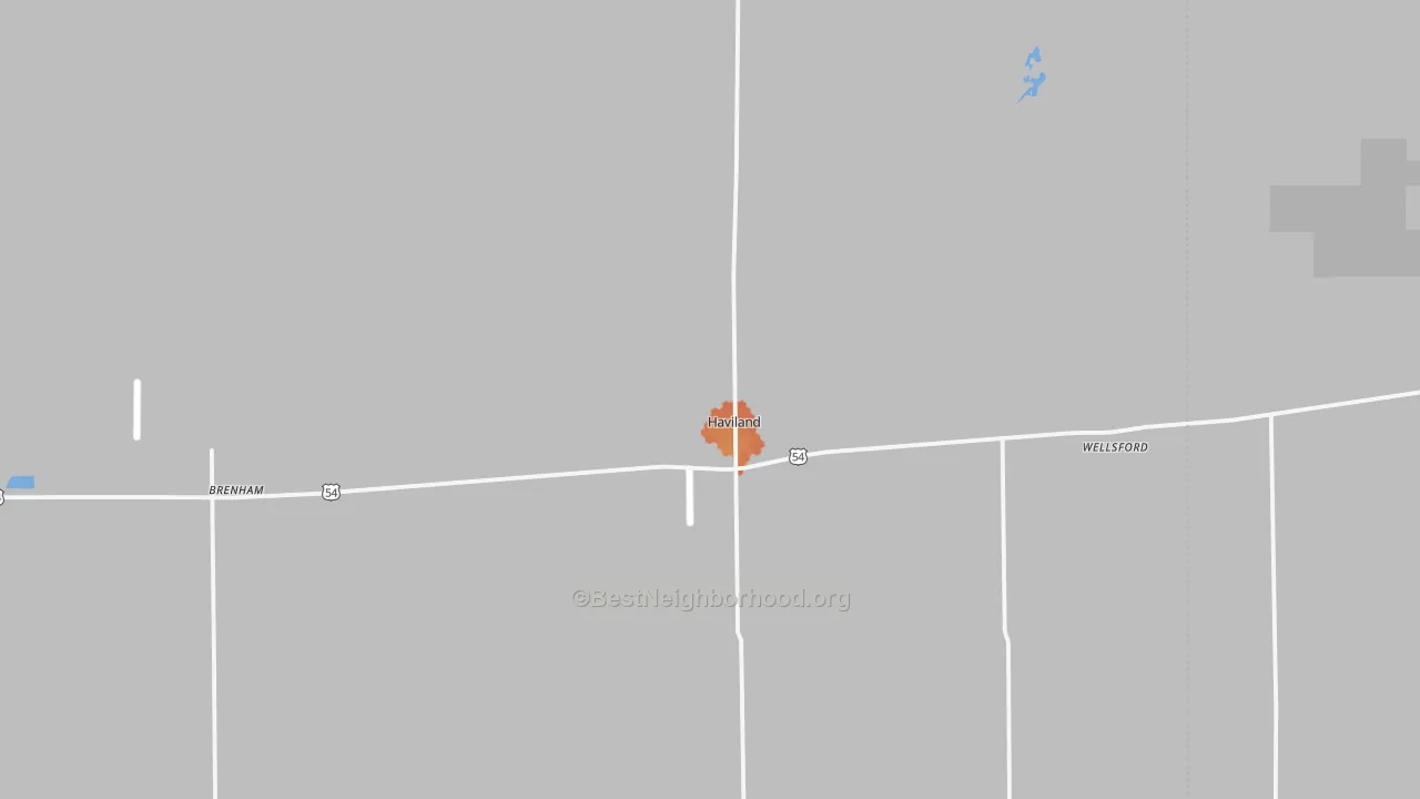 Bike Grade map of 67059, KS