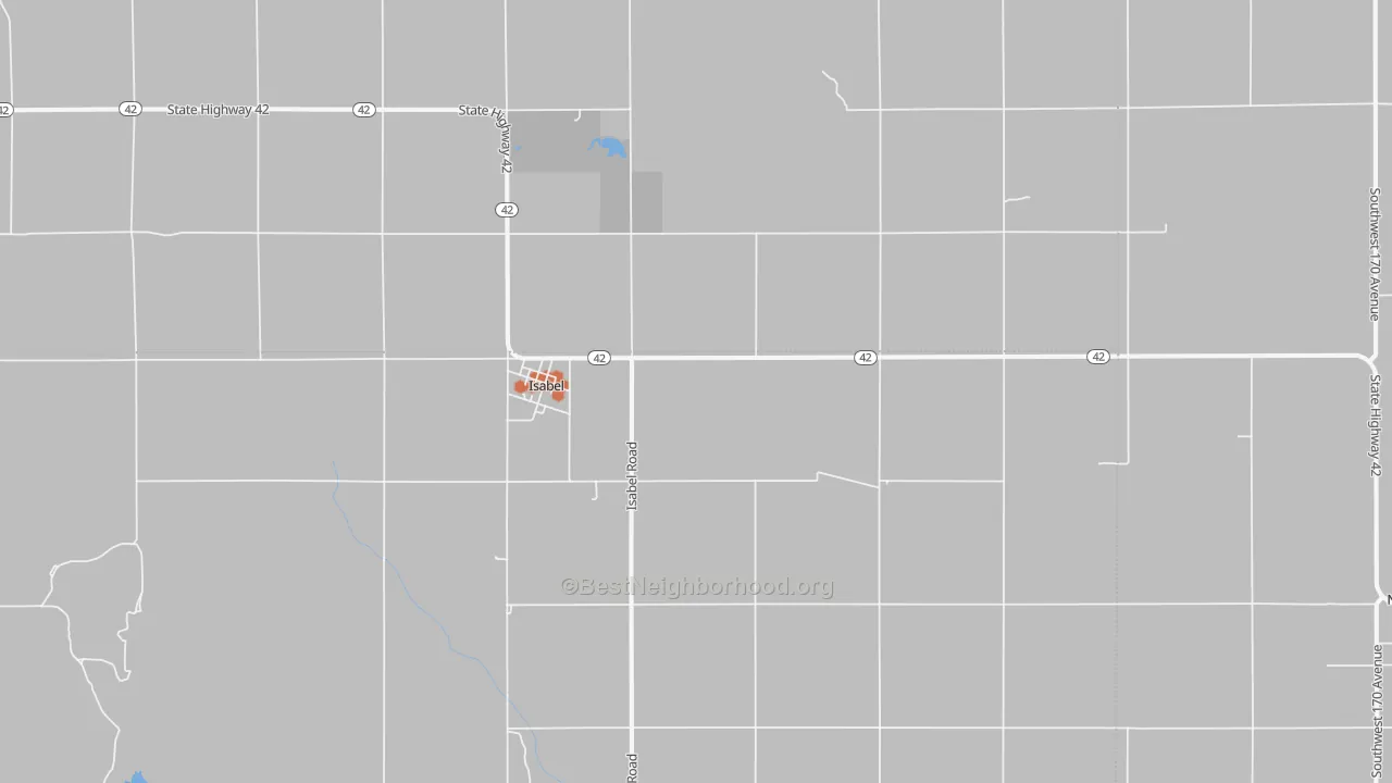 Bike Grade map of 67065, KS