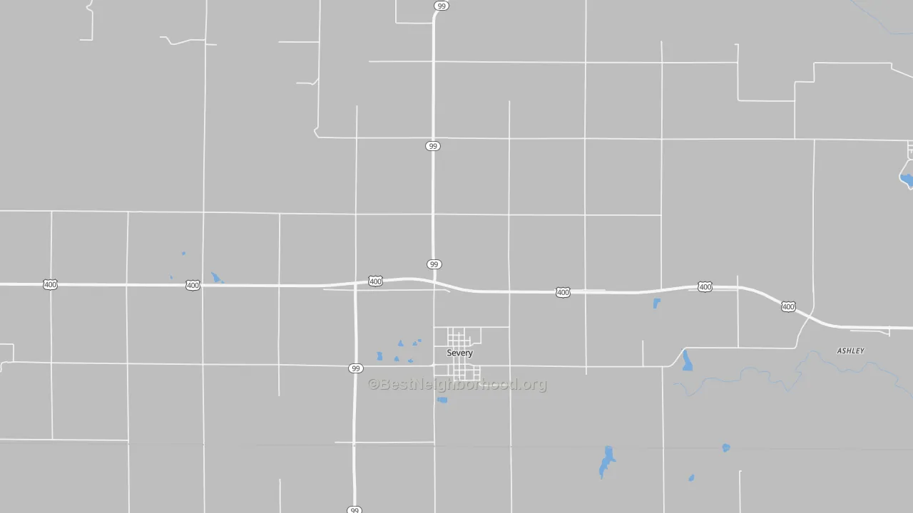 Bike Grade map of 67137, KS