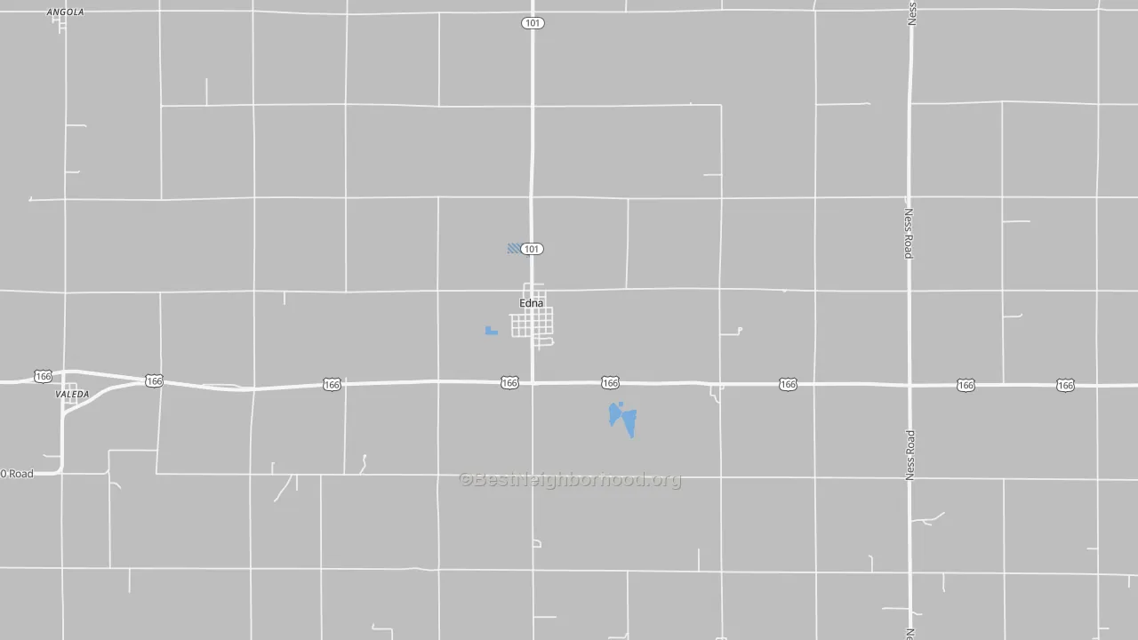 Bike Grade map of 67342, KS