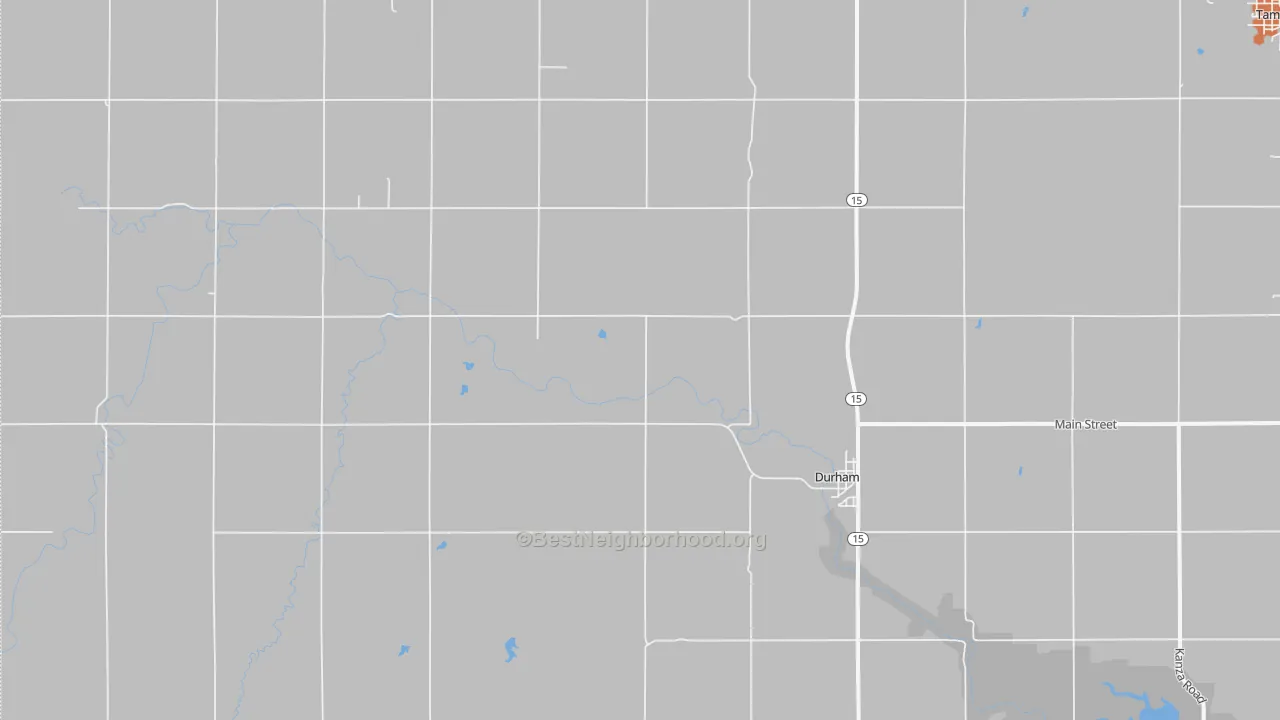 Bike Grade map of 67438, KS