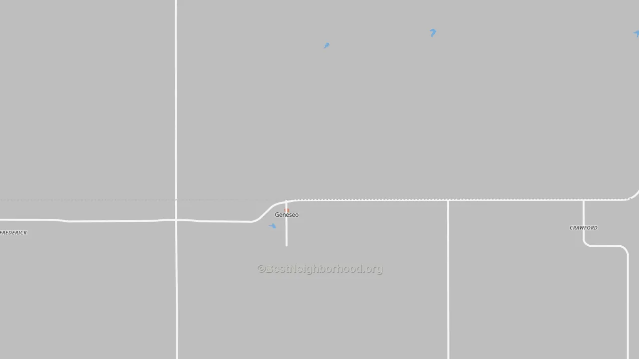 Bike Grade map of 67444, KS