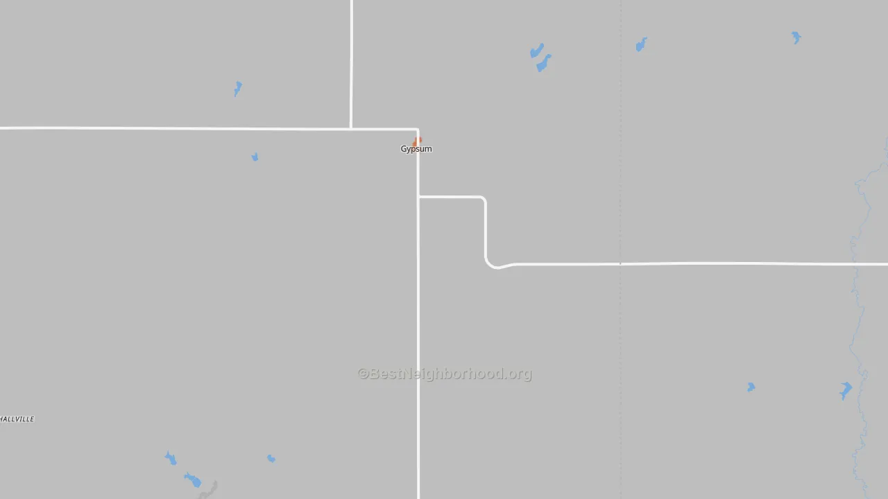 Bike Grade map of 67448, KS