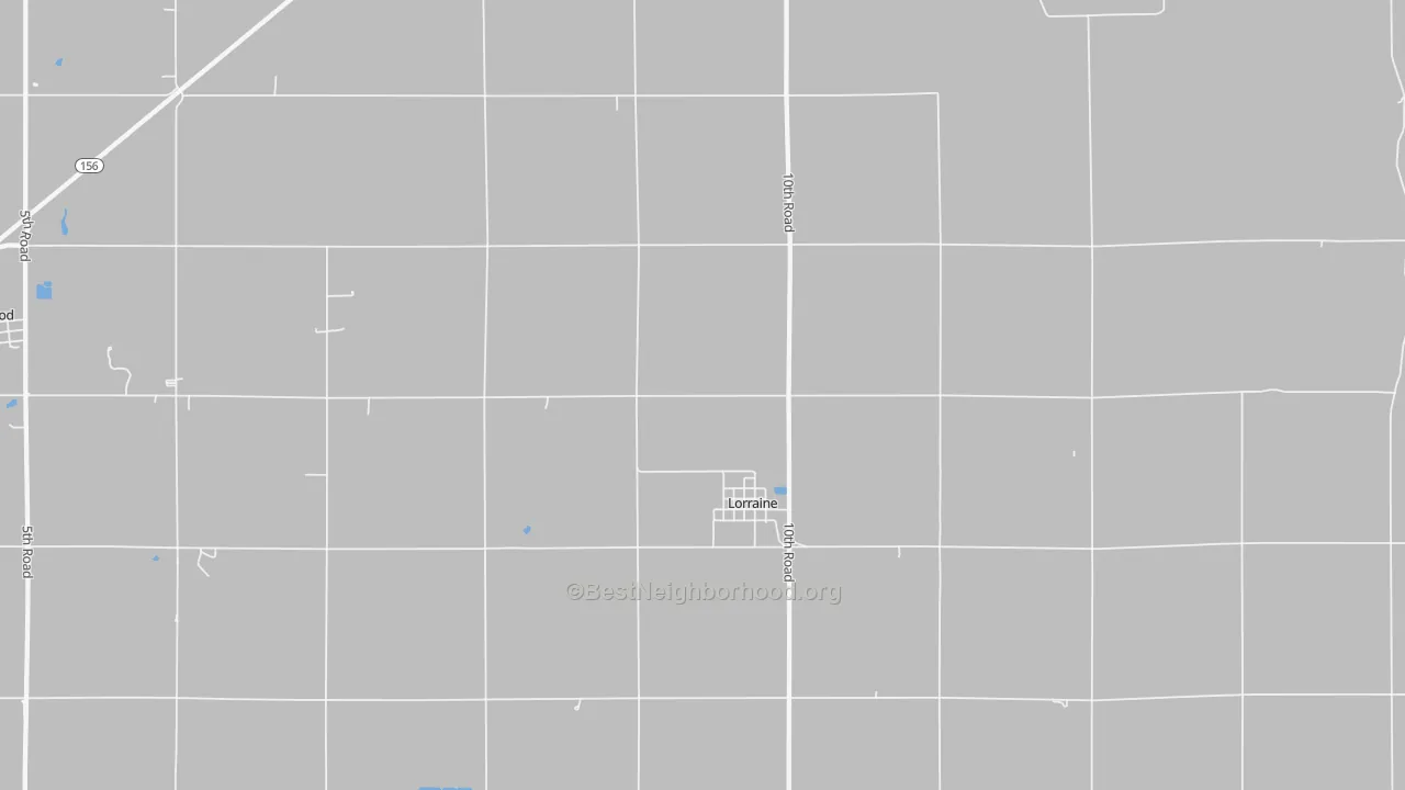 Bike Grade map of 67459, KS
