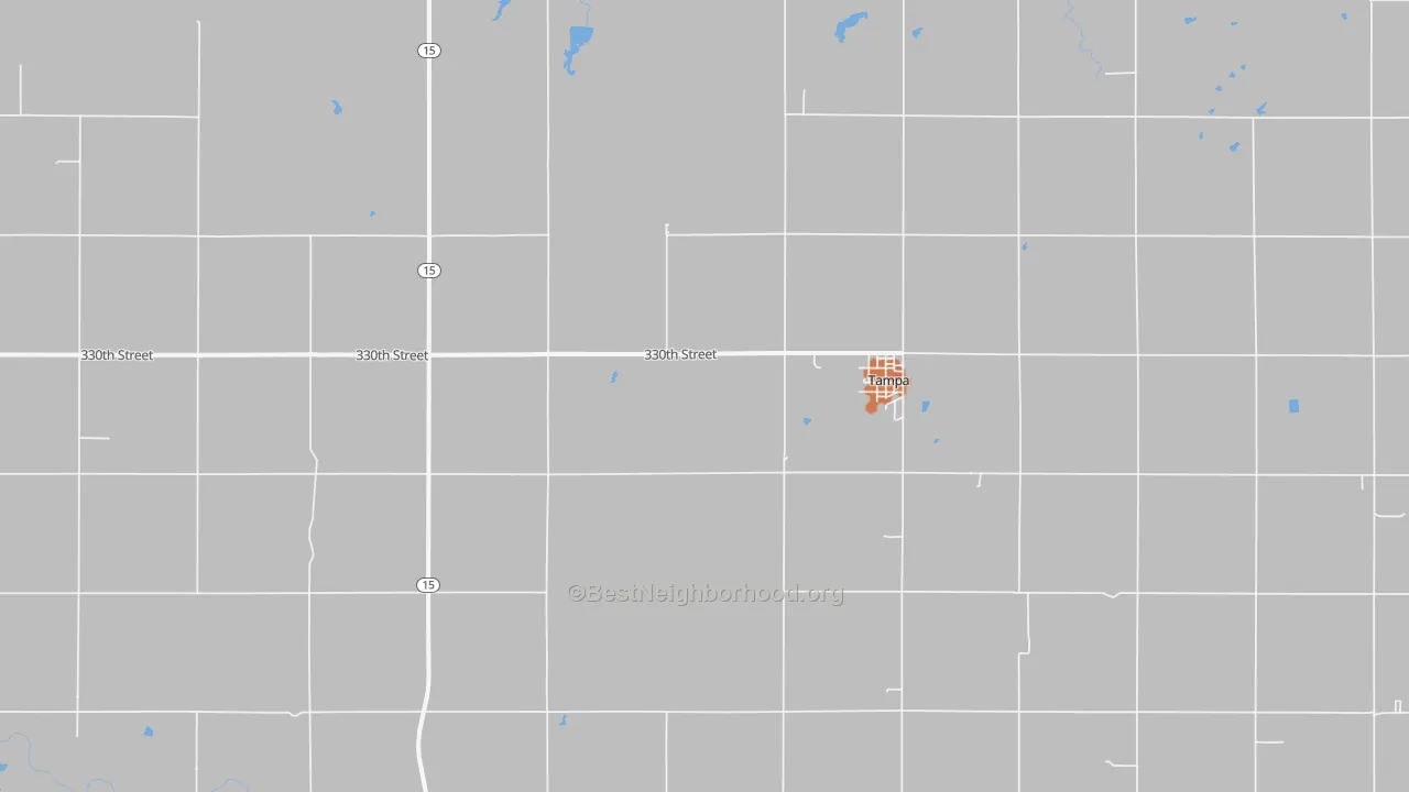 Bike Grade map of 67483, KS