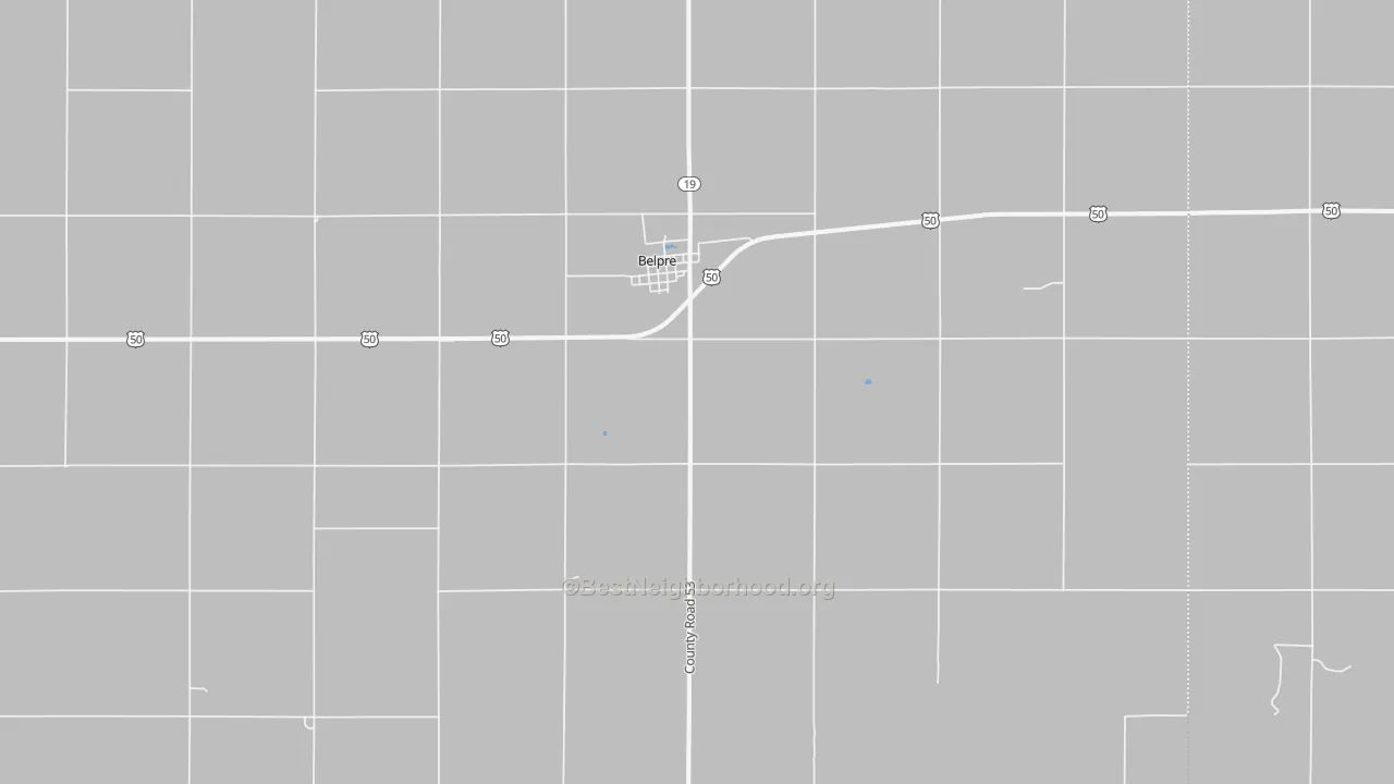 Bike Grade map of 67519, KS
