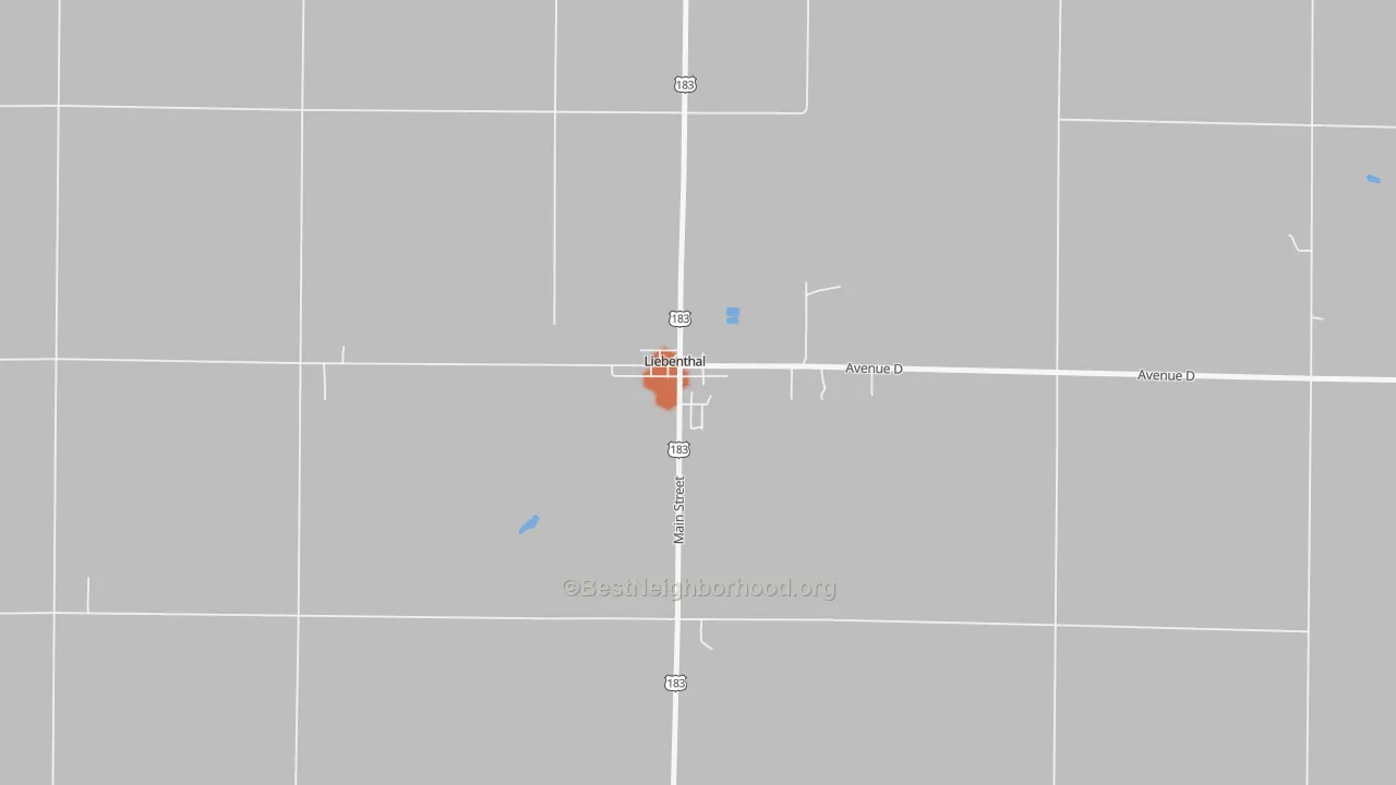 Bike Grade map of 67553, KS