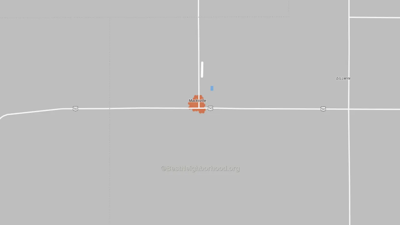 Bike Grade map of 67557, KS