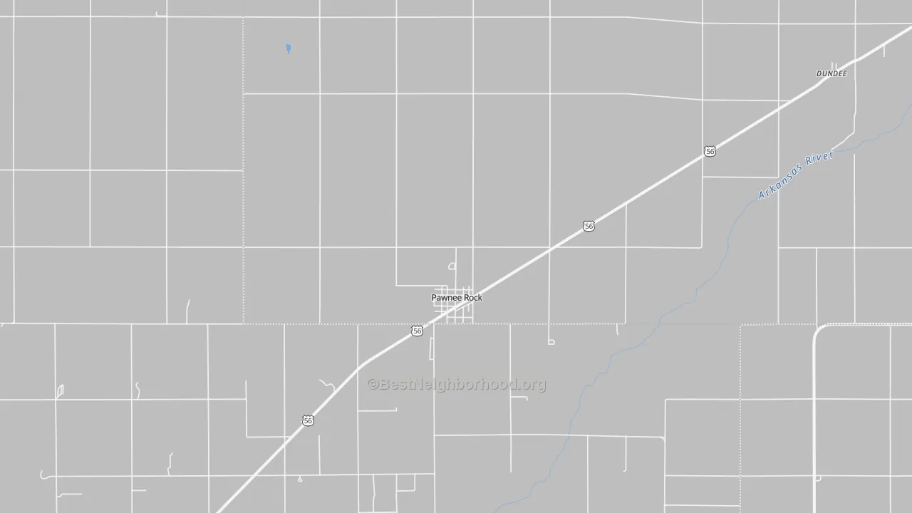 Bike Grade map of 67567, KS