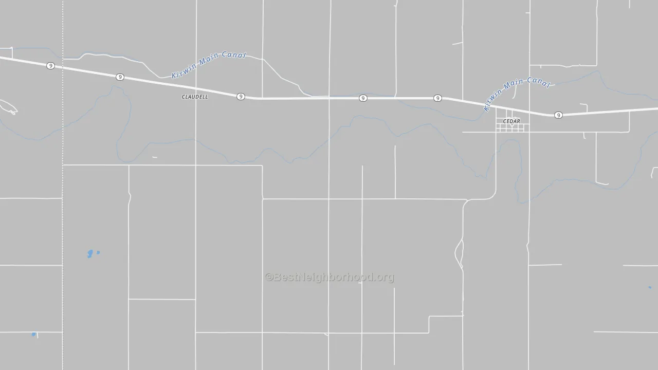 Bike Grade map of 67628, KS