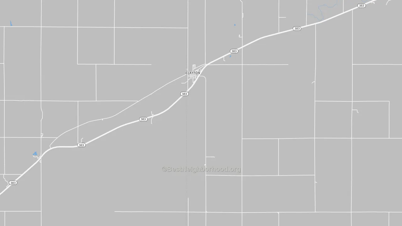 Bike Grade map of 67629, KS