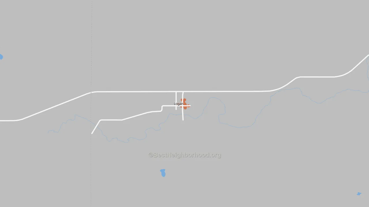 Bike Grade map of 67646, KS