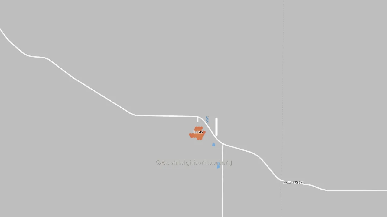 Bike Grade map of 67648, KS